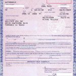 カリフォルニアの車の権利書（CERTIFICATE OF TITLE）と登録証（REGISTRATION CARD）について